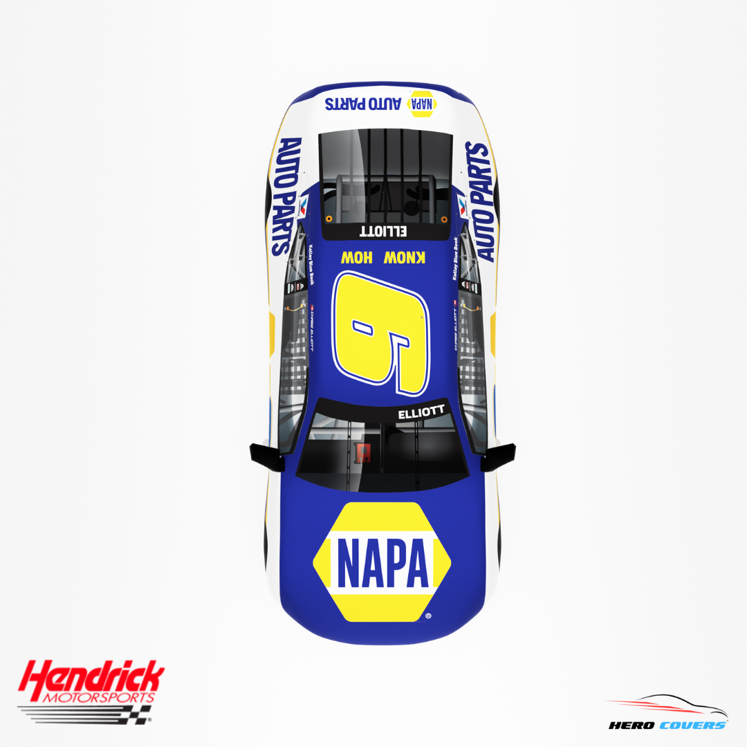 Officially Licensed Hendrick Motorsports Napa NEW Car Cover – Precision Fit & Ultimate Protection | HeroCovers