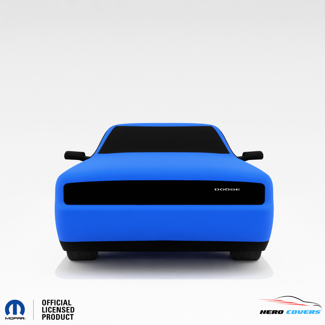 Dodge Charger 3rd Gen (1971–1974) Car Cover: Indoor & Outdoor Use - HeroCovers