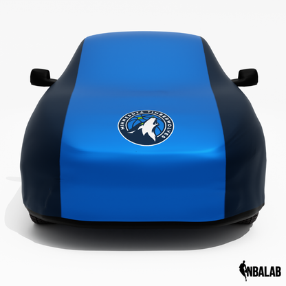 Officially Licensed Minnesota 2 Tone Car Covers – Indoor & Outdoor | NBA Protection | HeroCovers