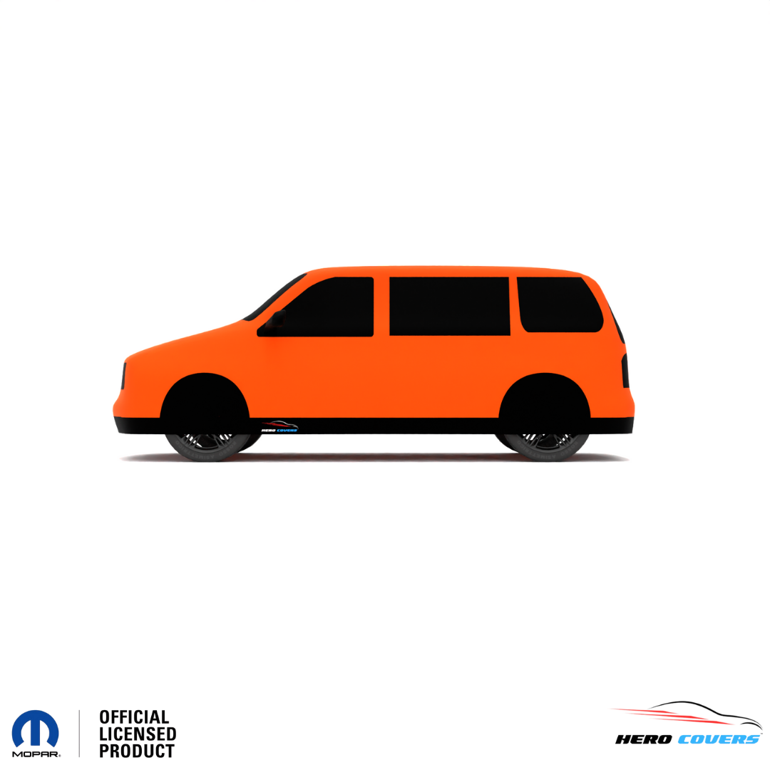 Dodge Caravan 2nd Gen (1991–1995) Car Cover: Indoor & Outdoor Use - HeroCovers