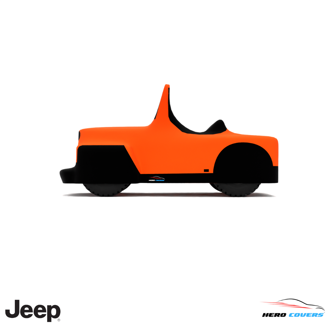 Jeep JS Series 1950 Car Cover: Indoor & Outdoor Use - HeroCovers