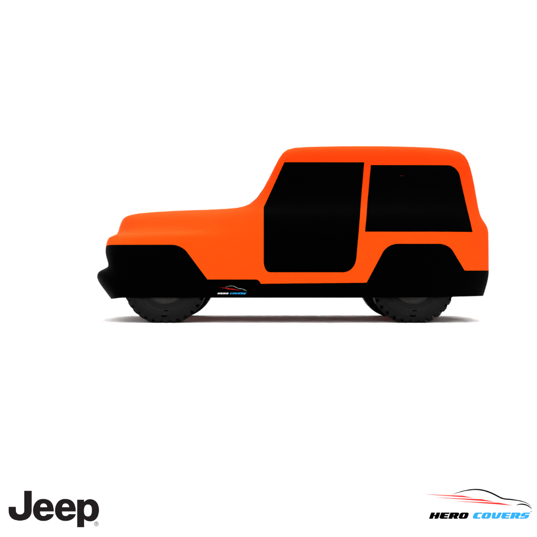 Jeep JS Series 1970 Car Cover: Indoor & Outdoor Use - HeroCovers