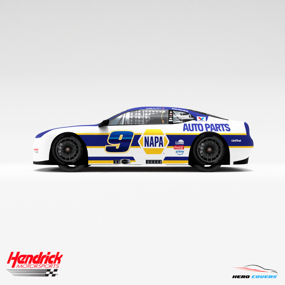Officially Licensed Hendrick Motorsports Napa NEW Car Cover – Precision Fit & Ultimate Protection | HeroCovers
