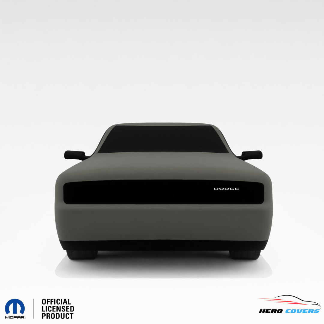 Dodge Charger 3rd Gen (1971–1974) Car Cover: Indoor & Outdoor Use - HeroCovers