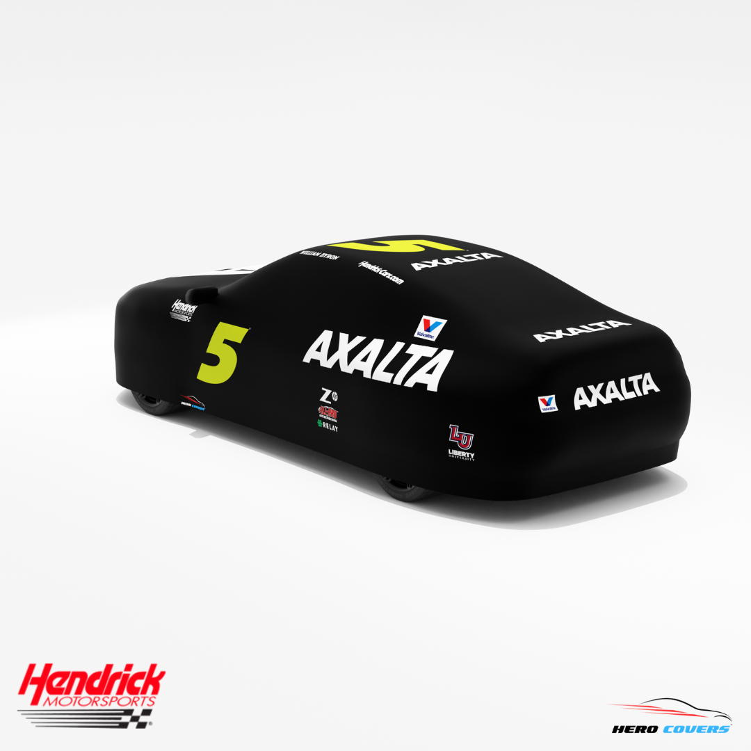 Officially Licensed Hendrick Motorsports Axalta #5 Car Cover – Precision Fit & Ultimate Protection | HeroCovers