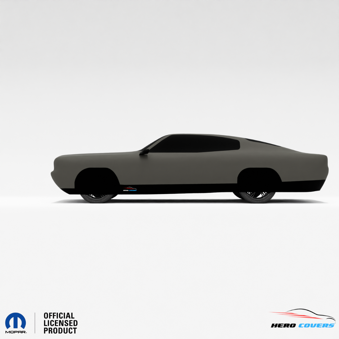 Dodge Charger 3rd Gen (1971–1974) Car Cover: Indoor & Outdoor Use - HeroCovers