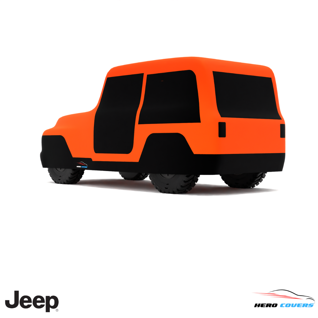 Jeep JS Series 1970 Car Cover: Indoor & Outdoor Use - HeroCovers