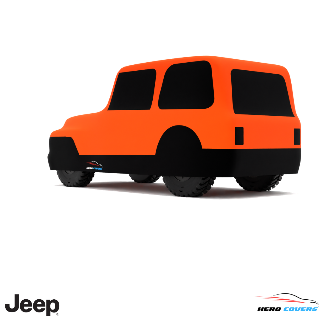 Jeep JS Series 1976 Car Cover: Indoor & Outdoor Use - HeroCovers