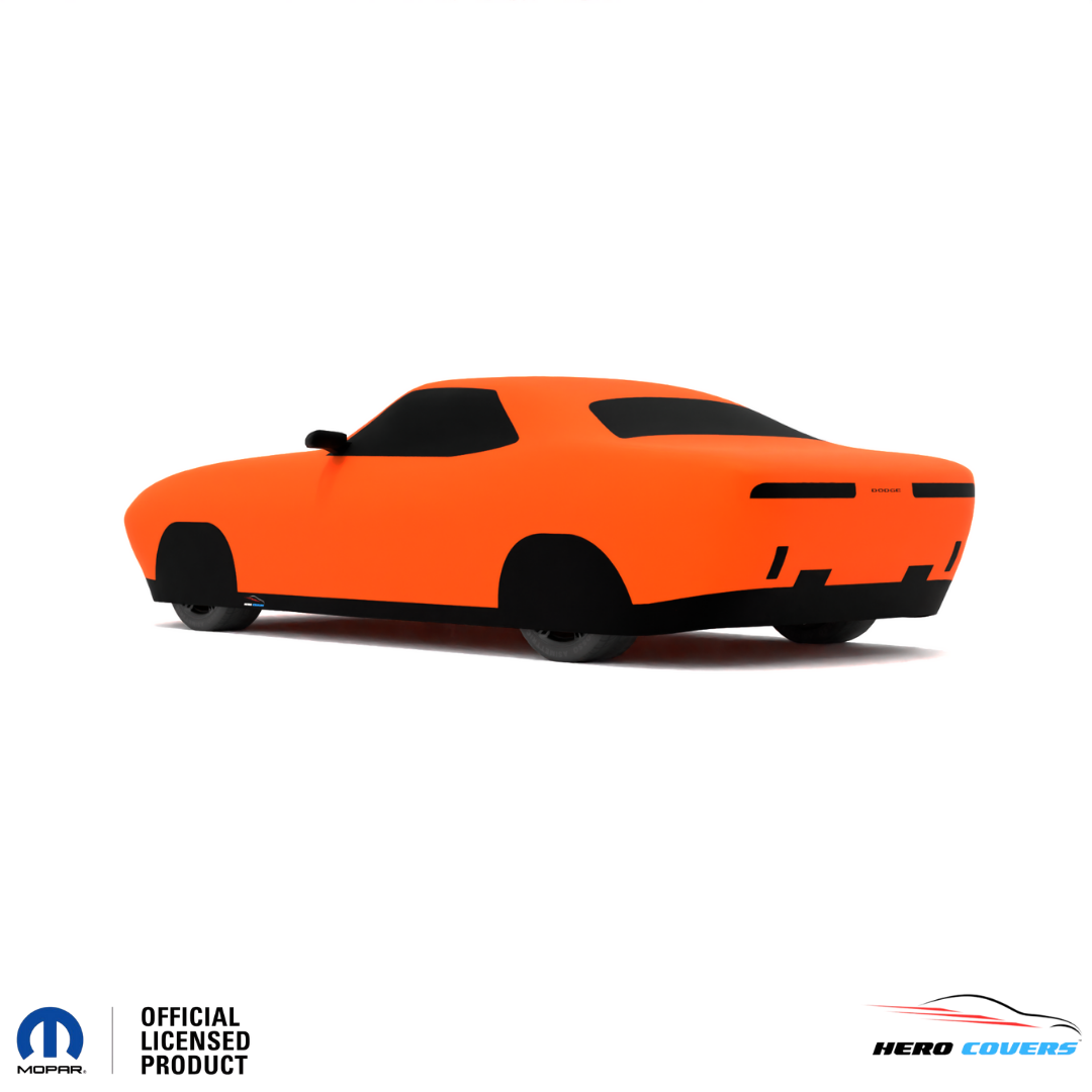 Dodge Challenger 1st Gen (1970–1974) Car Cover: Indoor & Outdoor Use - HeroCovers