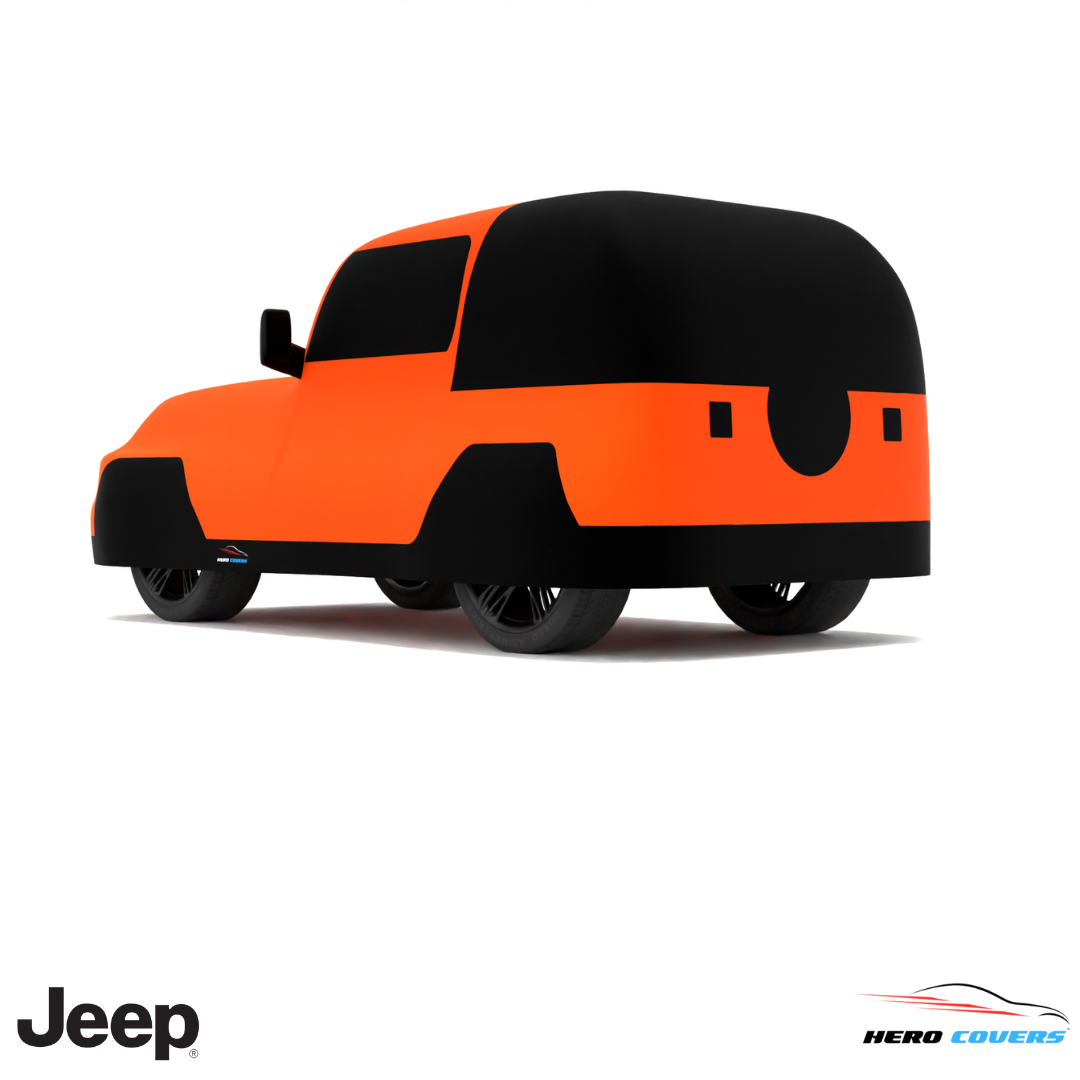 Jeep Wrangler 1996 Car Cover: Indoor & Outdoor Use - HeroCovers