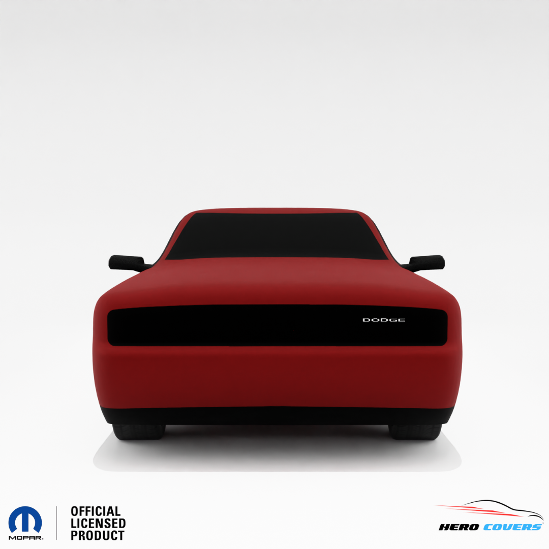 Dodge Charger 3rd Gen (1971–1974) Car Cover: Indoor & Outdoor Use - HeroCovers