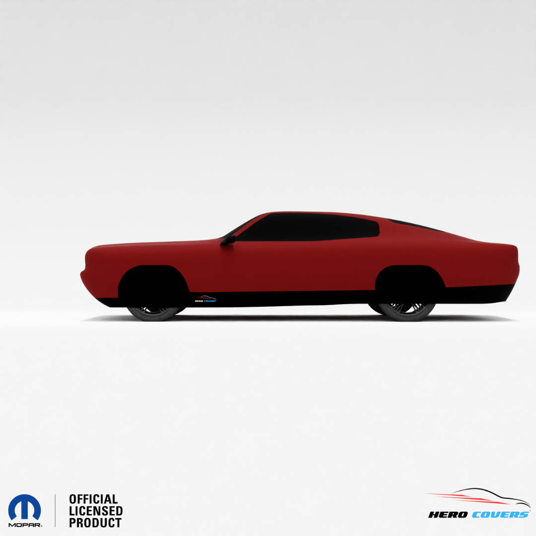 Dodge Charger 3rd Gen (1971–1974) Car Cover: Indoor & Outdoor Use - HeroCovers