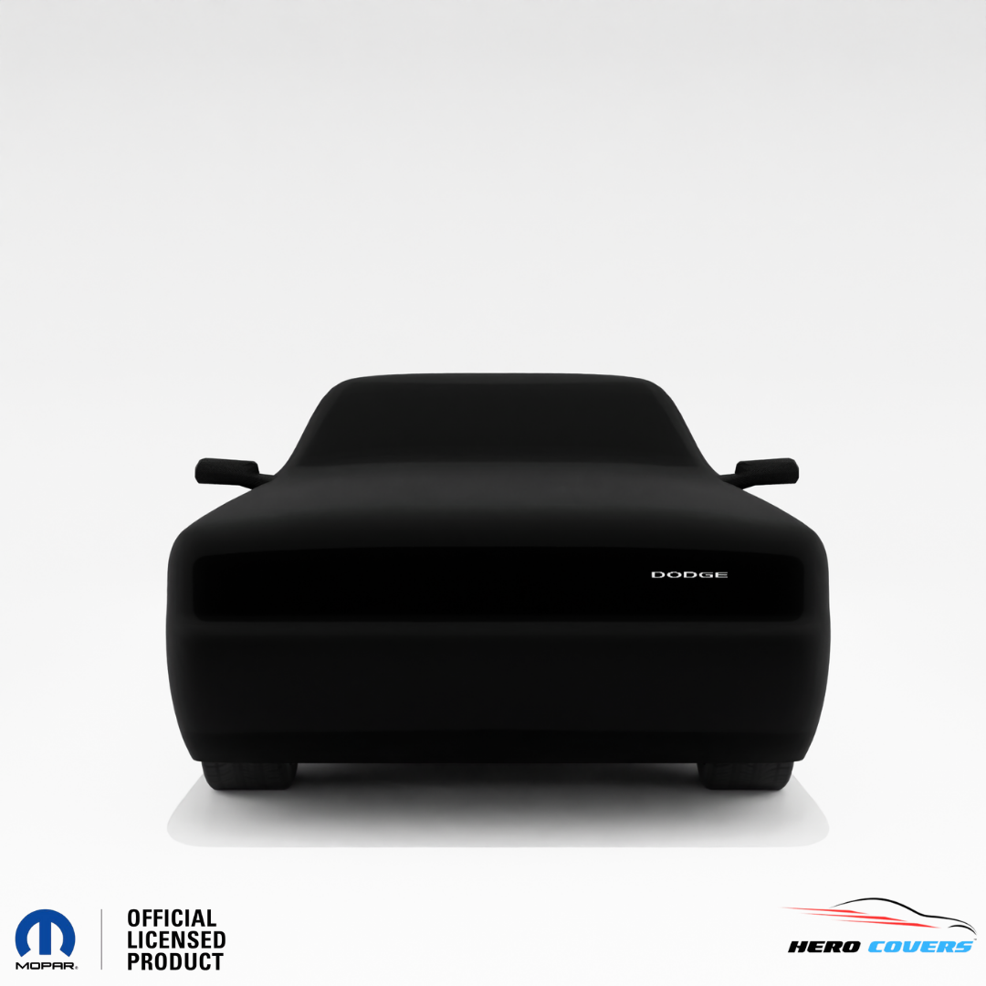 Dodge Charger 3rd Gen (1971–1974) Car Cover: Indoor & Outdoor Use - HeroCovers
