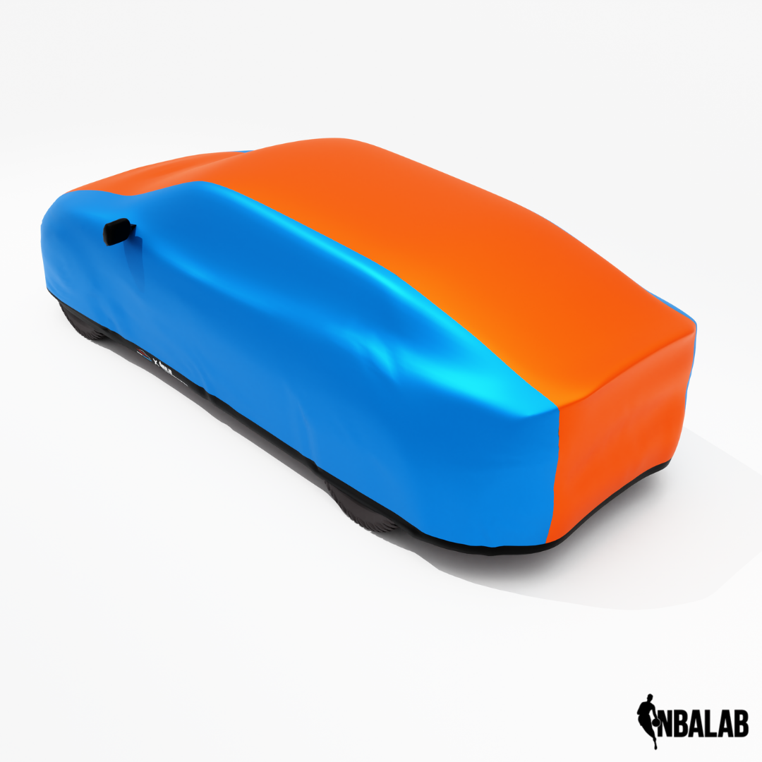 Officially Licensed Oklahoma City 2 Tone Car Covers – Indoor & Outdoor | NBA Protection | HeroCovers