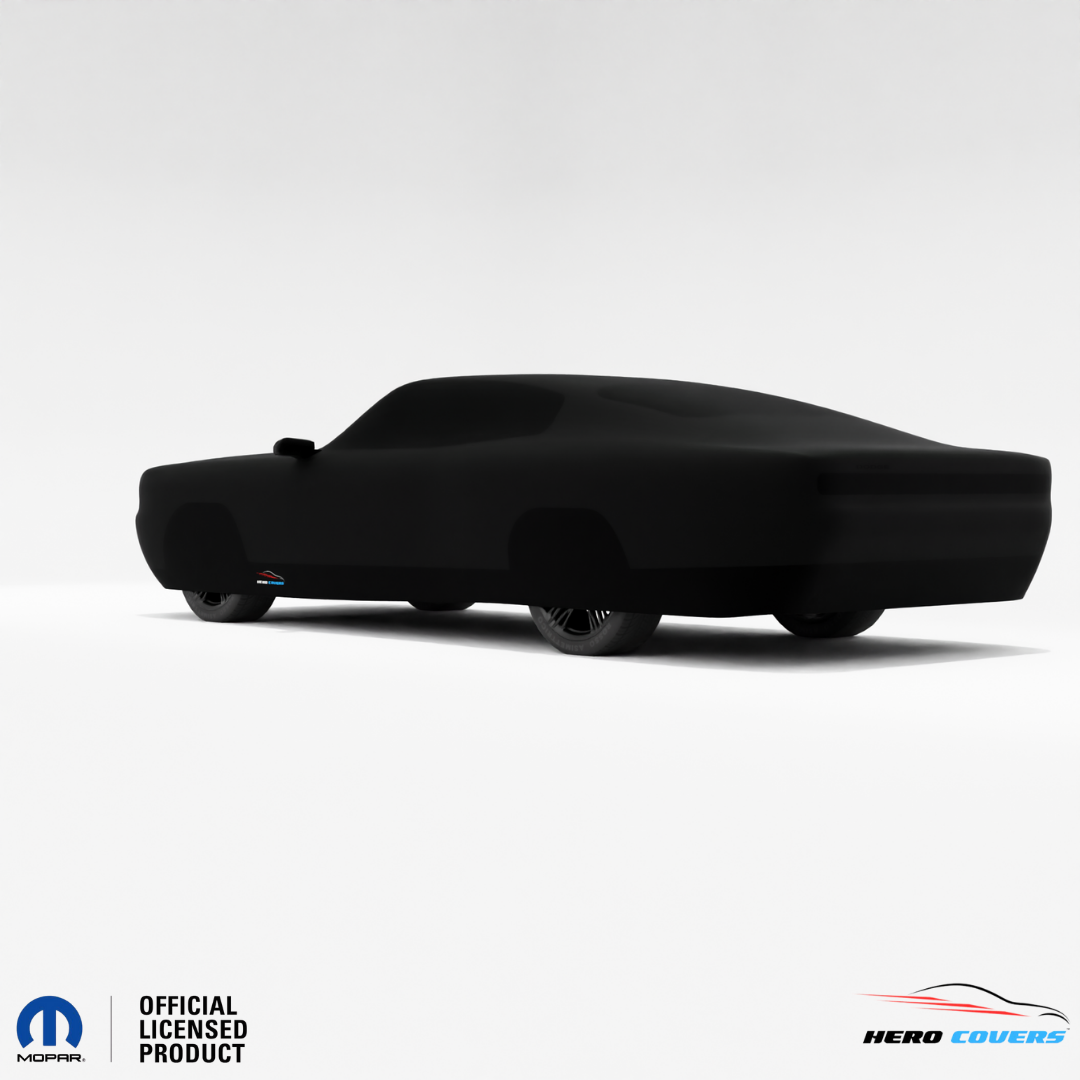 Dodge Charger 3rd Gen (1971–1974) Car Cover: Indoor & Outdoor Use - HeroCovers