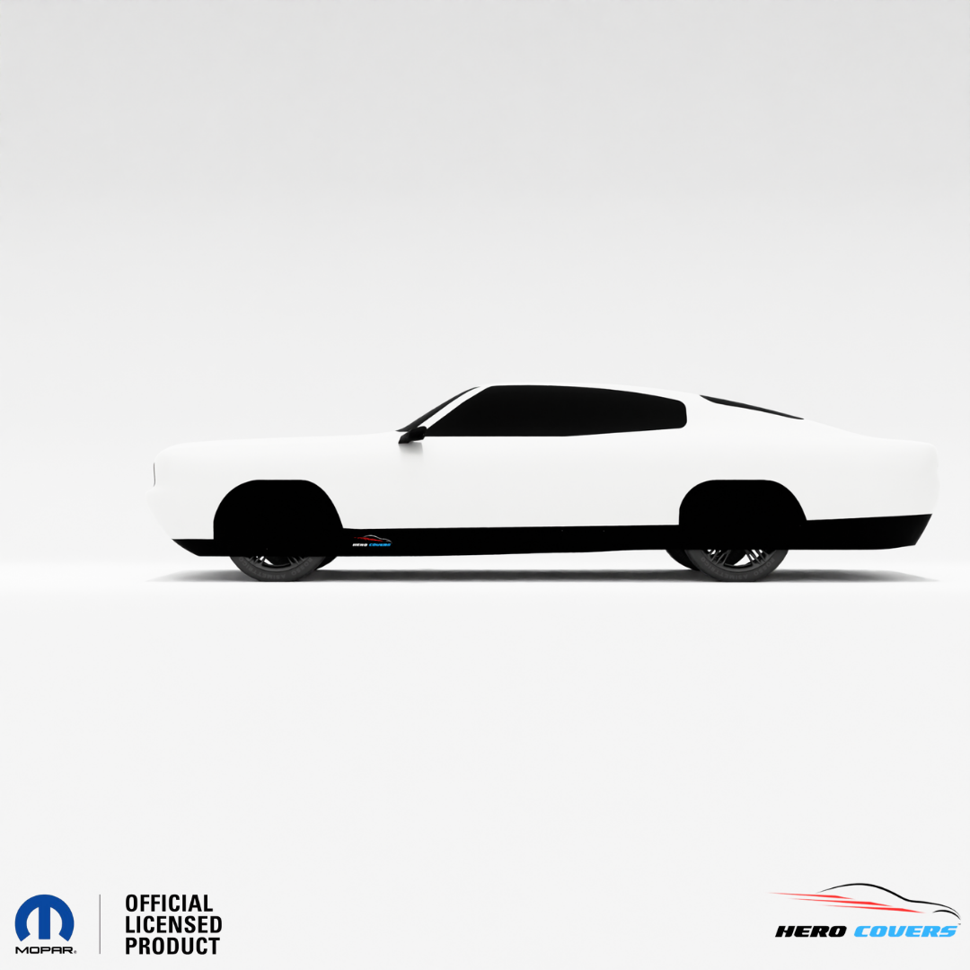 Dodge Charger 3rd Gen (1971–1974) Car Cover: Indoor & Outdoor Use - HeroCovers