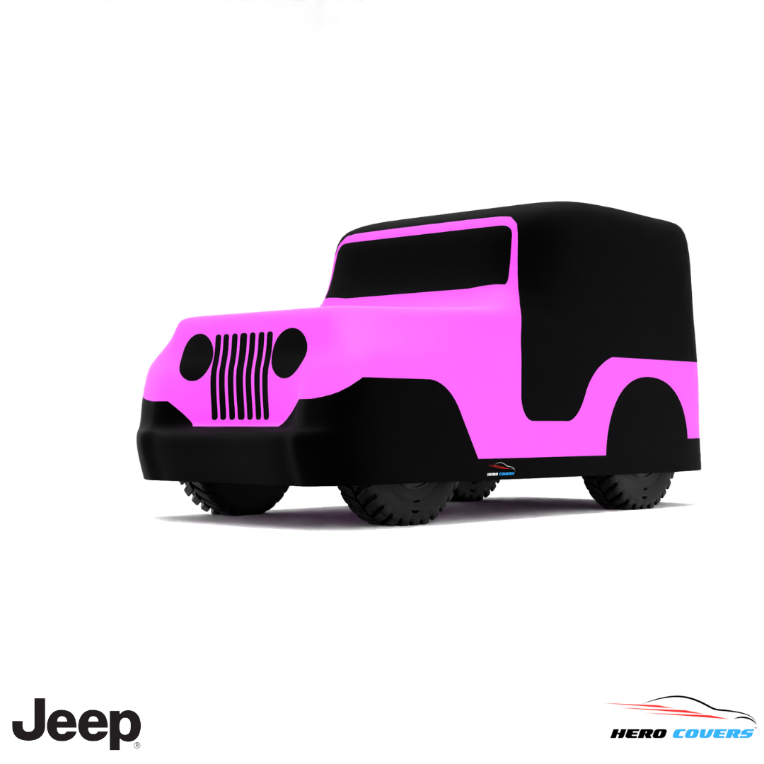 Jeep JS Series 1953 Car Cover: Indoor & Outdoor Use - HeroCovers