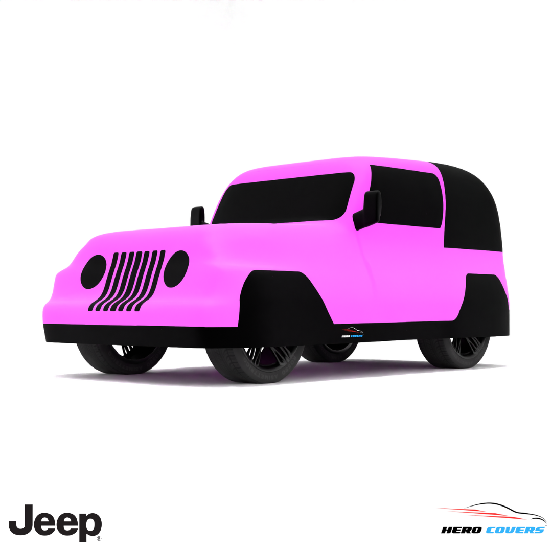 Jeep Wrangler 1996 Car Cover: Indoor & Outdoor Use - HeroCovers