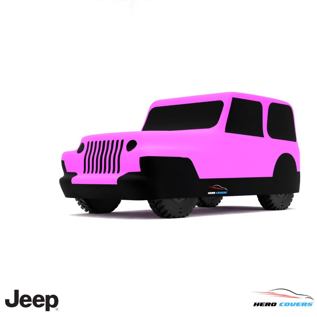 Jeep JS Series 1976 Car Cover: Indoor & Outdoor Use - HeroCovers