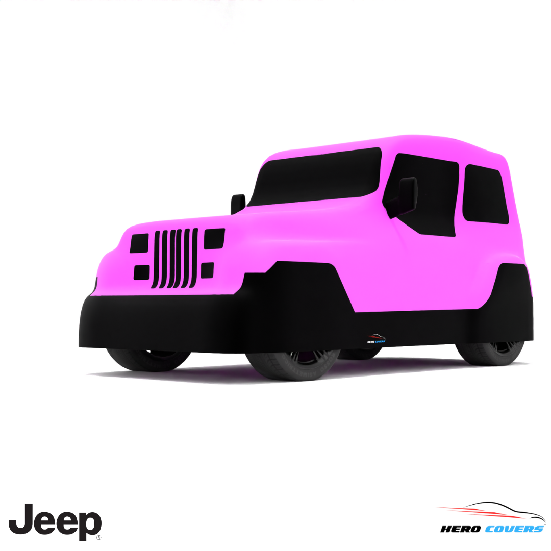 Jeep Wrangler 1987 Car Cover: Indoor & Outdoor Use - HeroCovers