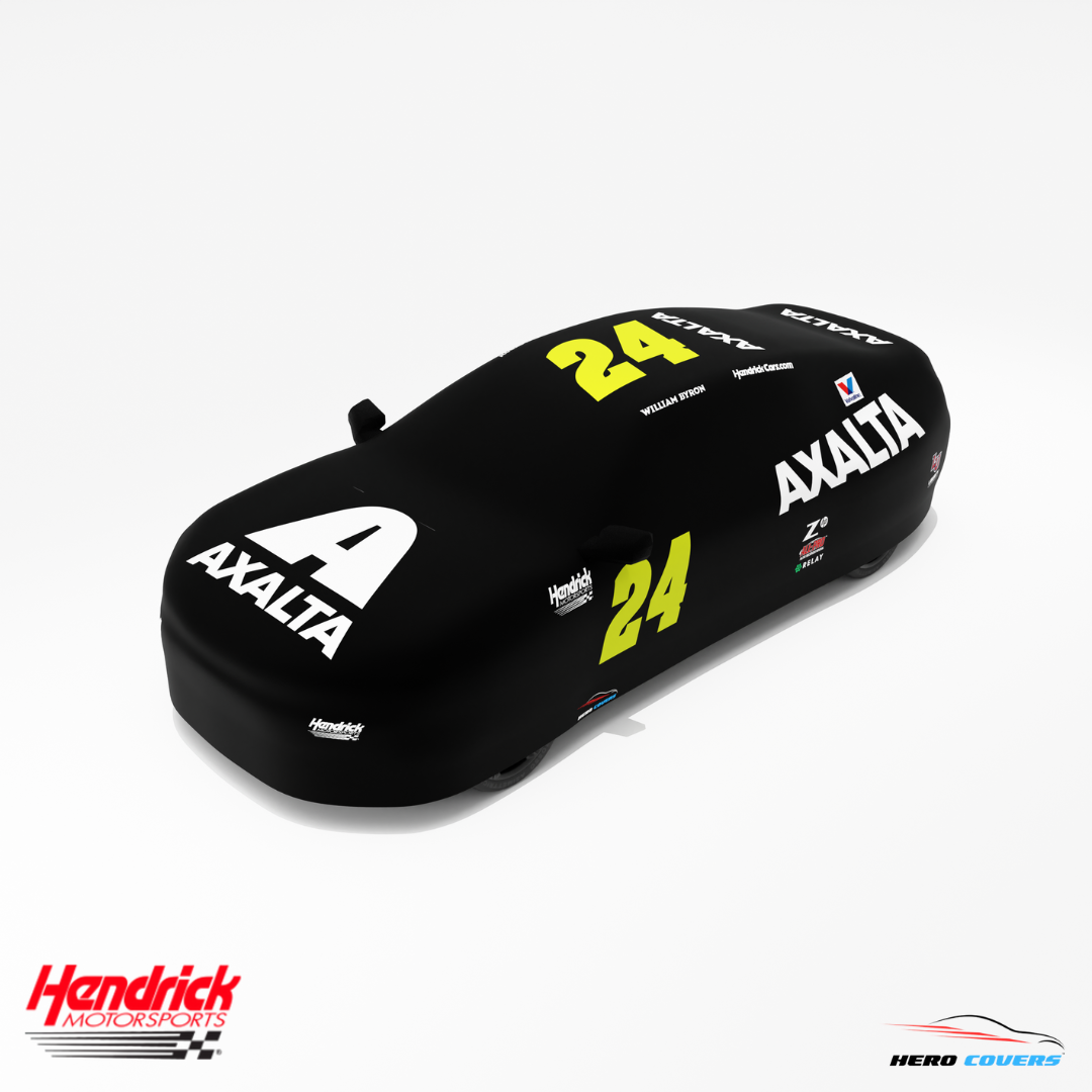 Officially Licensed Hendrick Motorsports Axalta #24 Car Cover – Precision Fit & Ultimate Protection | HeroCovers
