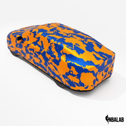 Officially Licensed New York Knicks Comouflage Car Covers – Indoor & Outdoor | NBA Protection | HeroCovers