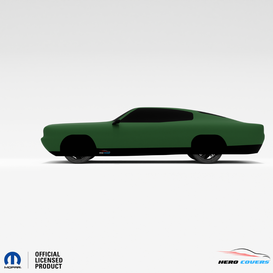 Dodge Charger 3rd Gen (1971–1974) Car Cover: Indoor & Outdoor Use - HeroCovers