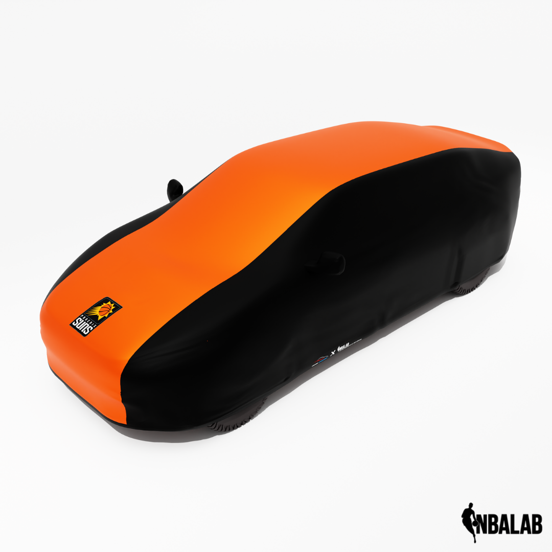 Officially Licensed Phoenix Suns 2 Tone Car Covers – Indoor & Outdoor | NBA Protection | HeroCovers