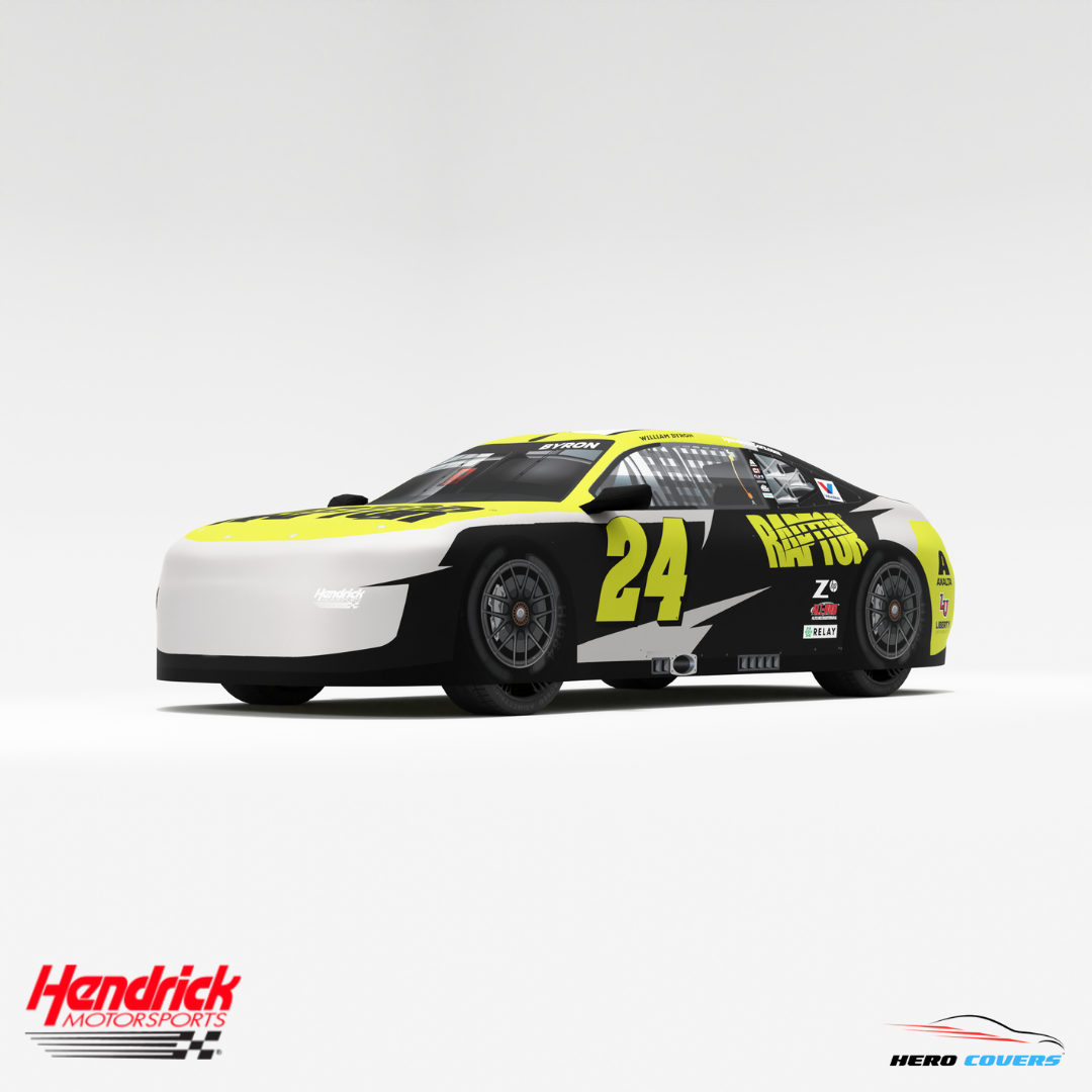 A Custom Car Cover for an Officially Licensed Hendrick Motorsports Raptor