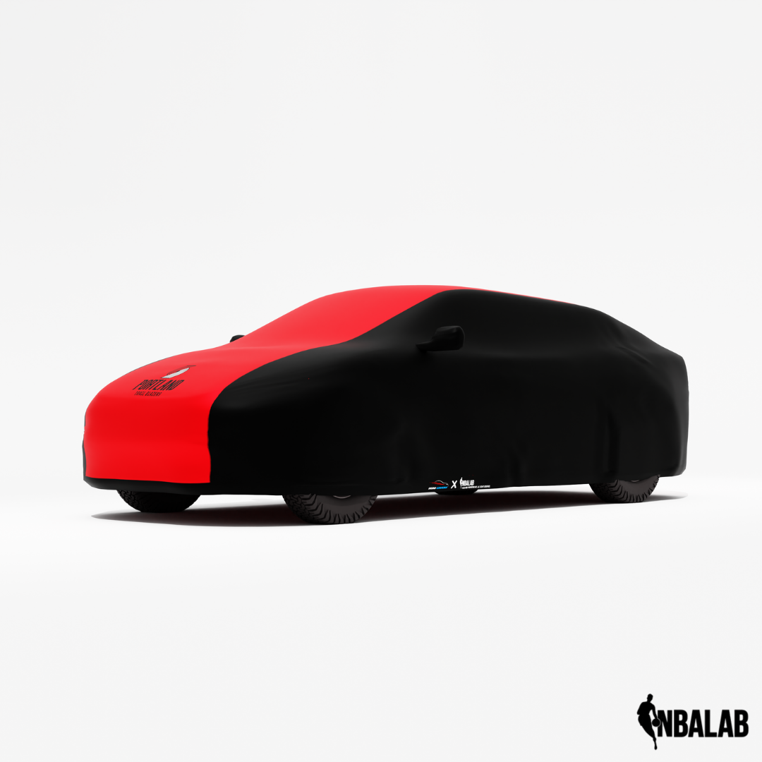 Officially Licensed Portland 2 Tone Car Covers – Indoor & Outdoor | NBA Protection | HeroCovers