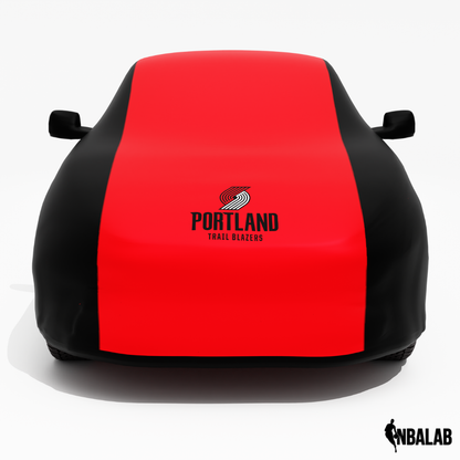 Officially Licensed Portland 2 Tone Car Covers – Indoor & Outdoor | NBA Protection | HeroCovers