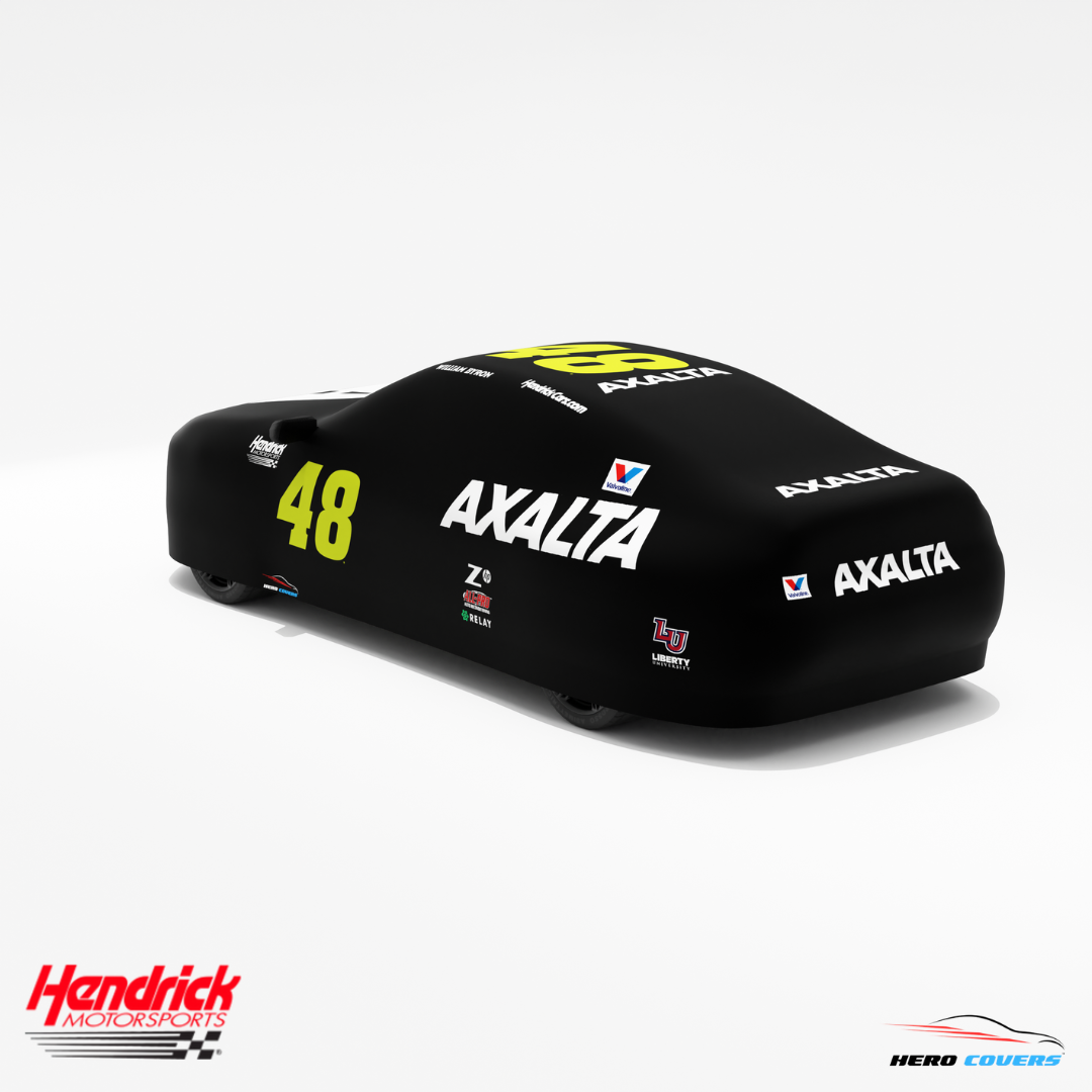 Officially Licensed Hendrick Motorsports Axalta #48 Car Cover – Precision Fit & Ultimate Protection | HeroCovers
