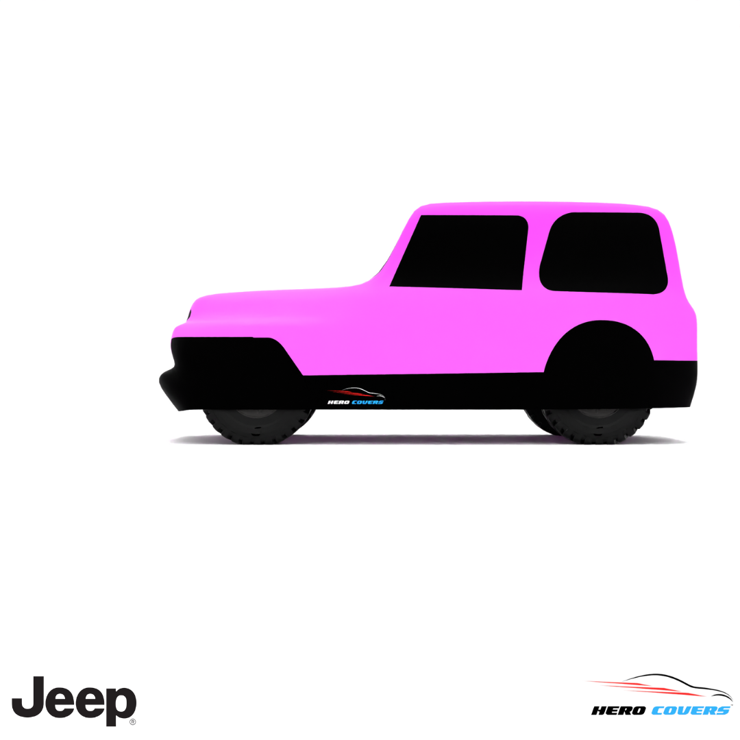 Jeep JS Series 1976 Car Cover: Indoor & Outdoor Use - HeroCovers