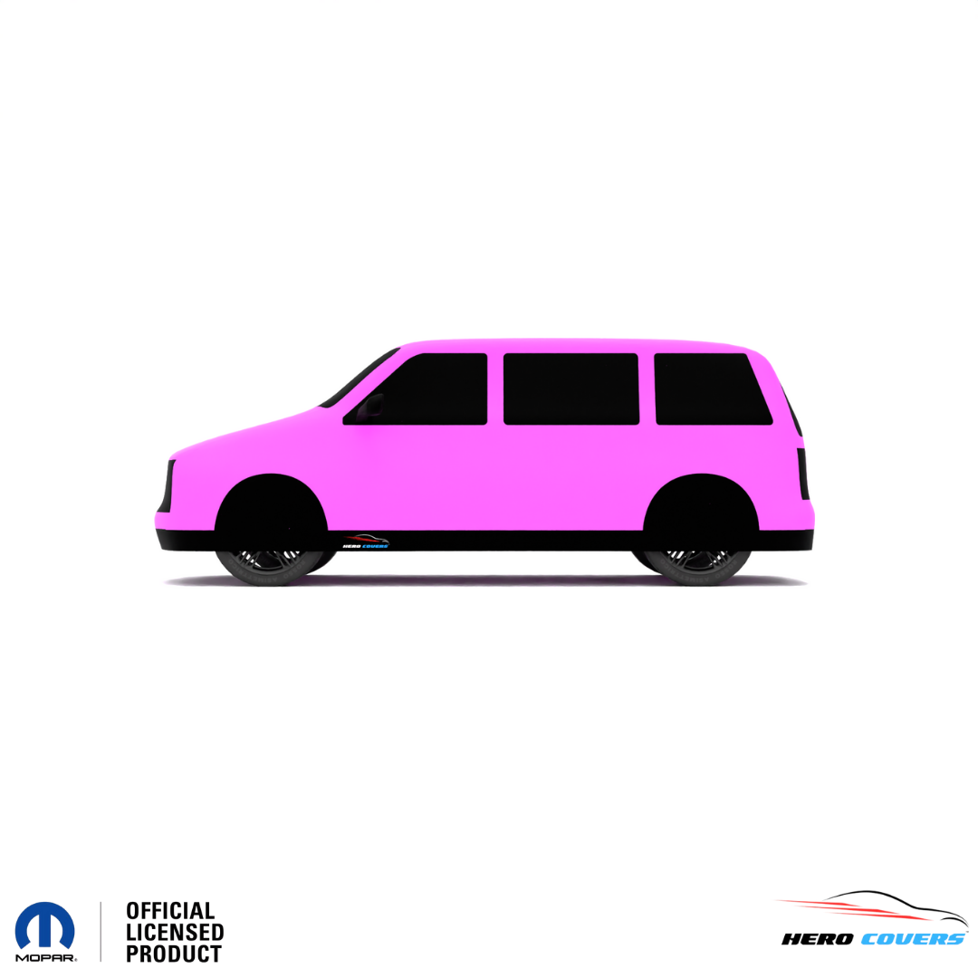 Dodge Caravan 1st Gen (1984–1990) Car Cover: Indoor & Outdoor Use - HeroCovers