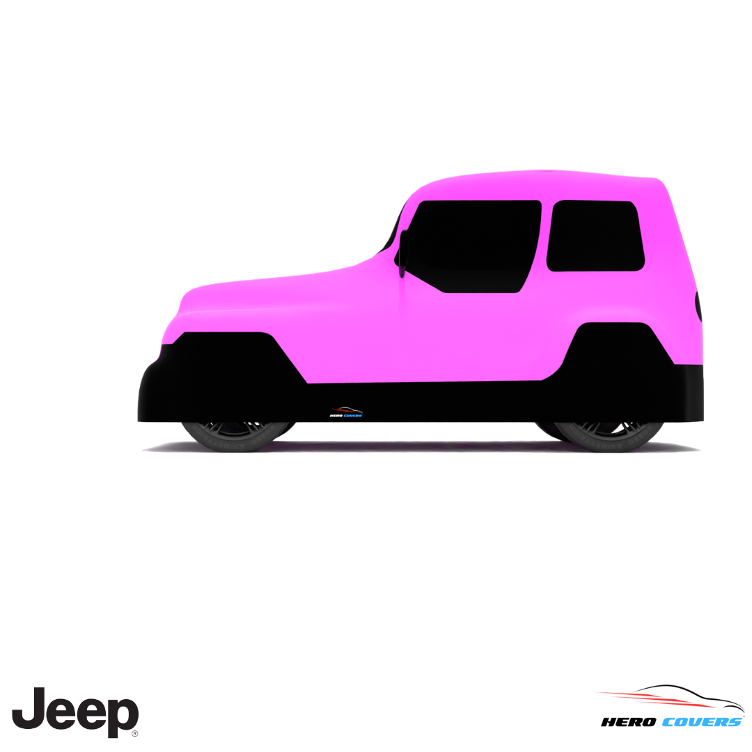 Jeep Wrangler 1987 Car Cover: Indoor & Outdoor Use - HeroCovers