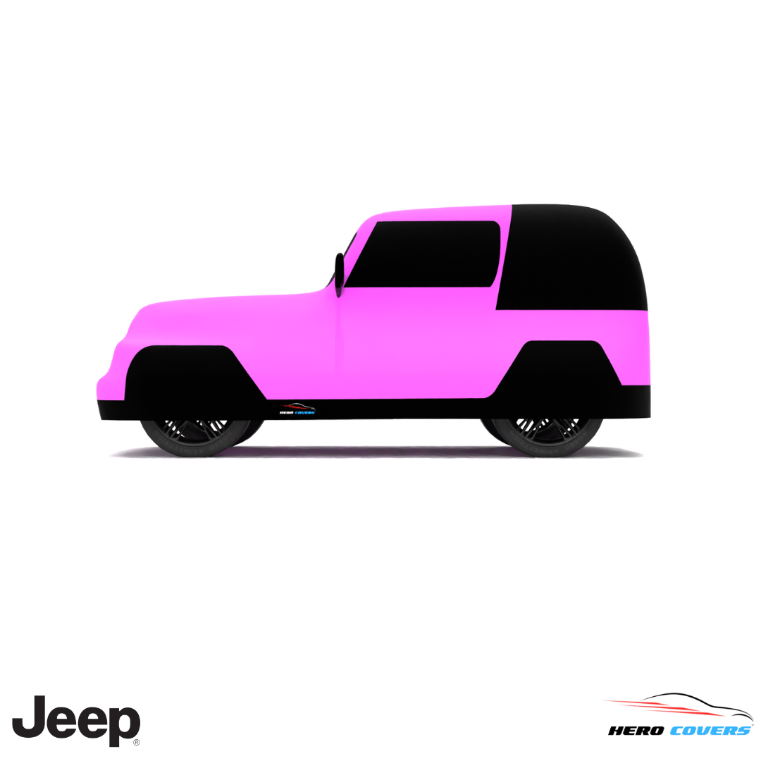 Jeep Wrangler 1996 Car Cover: Indoor & Outdoor Use - HeroCovers