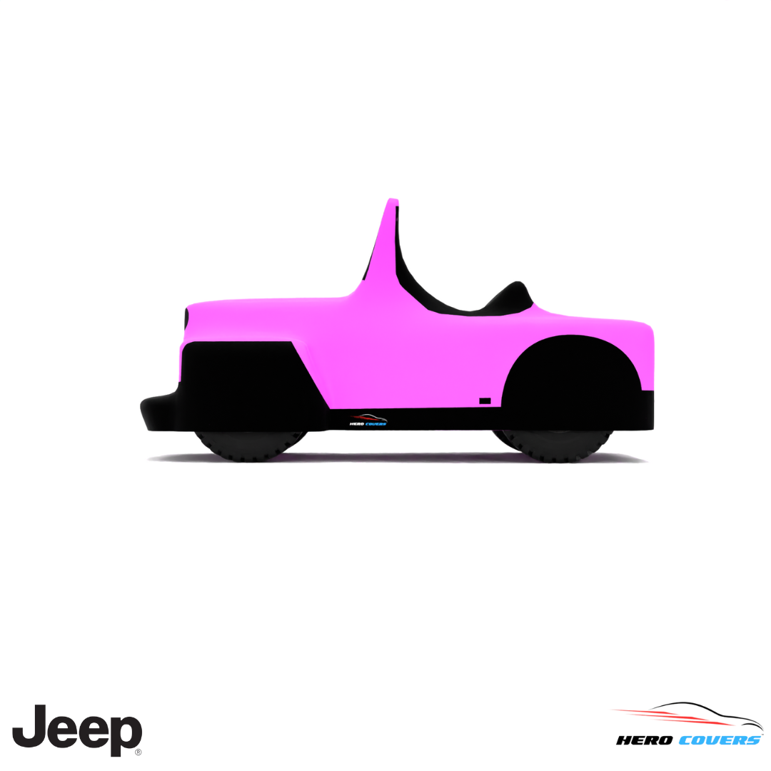Jeep JS Series 1950 Car Cover: Indoor & Outdoor Use - HeroCovers