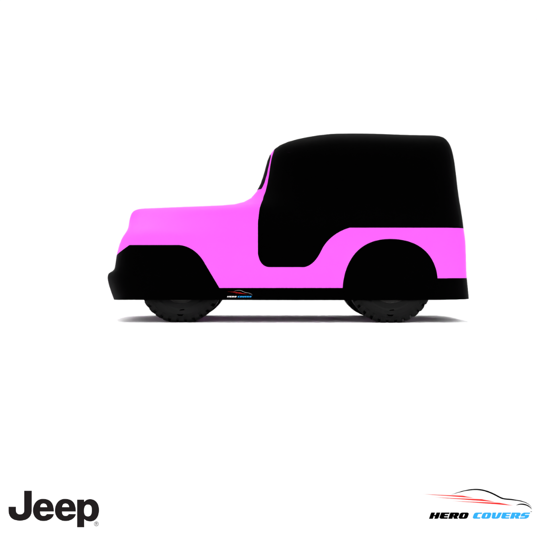 Jeep JS Series 1953 Car Cover: Indoor & Outdoor Use - HeroCovers