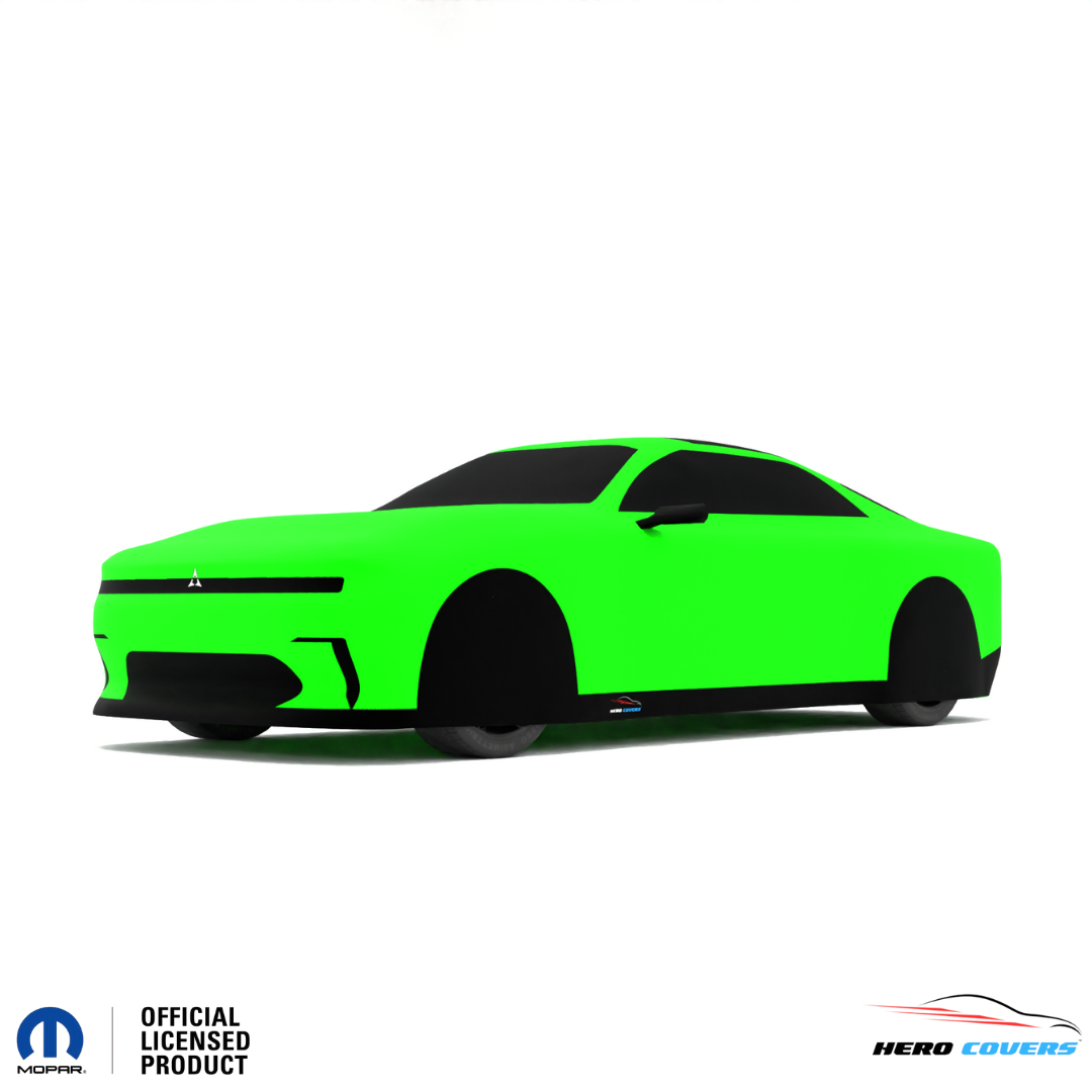 Dodge Charger 9th Gen (2024–Present) Car Cover: Indoor & Outdoor Use - HeroCovers