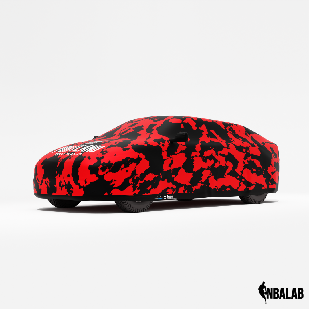 Officially Licensed Portland Trail Comouflage Car Covers – Indoor & Outdoor | NBA Protection | HeroCovers