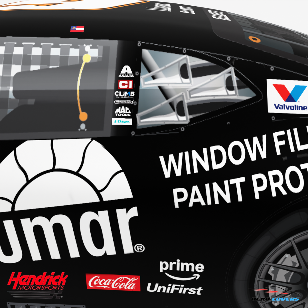 Officially Licensed Hendrick Motorsports Black Llumar #9 Car Cover – Precision Fit & Ultimate Protection | HeroCovers