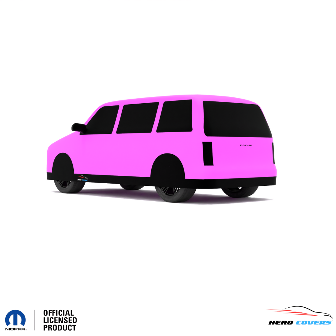 Dodge Caravan 1st Gen (1984–1990) Car Cover: Indoor & Outdoor Use - HeroCovers