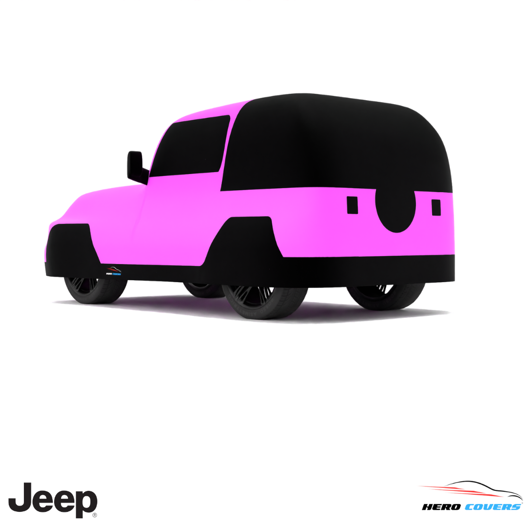 Jeep Wrangler 1996 Car Cover: Indoor & Outdoor Use - HeroCovers