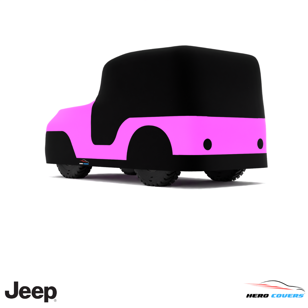 Jeep JS Series 1953 Car Cover: Indoor & Outdoor Use - HeroCovers