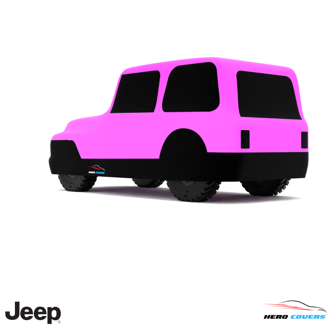 Jeep JS Series 1976 Car Cover: Indoor & Outdoor Use - HeroCovers