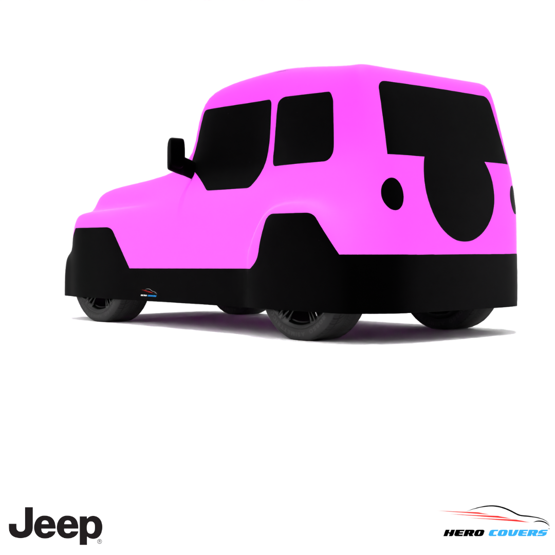 Jeep Wrangler 1987 Car Cover: Indoor & Outdoor Use - HeroCovers