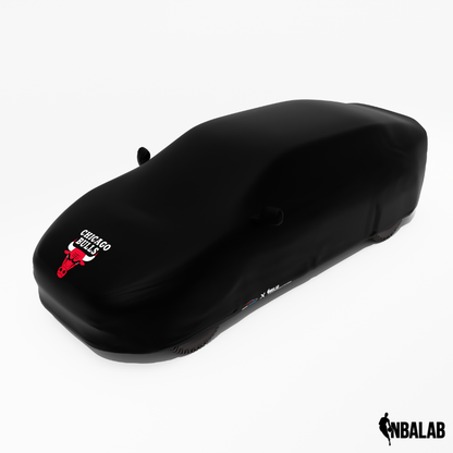 Officially Licensed Chicago Bulls Black Car Covers – Indoor & Outdoor | NBA Protection | HeroCovers