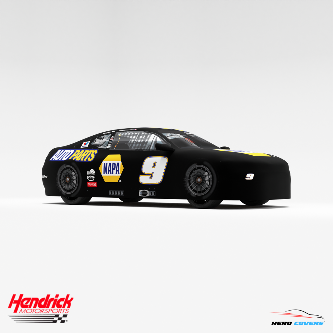 Officially Licensed Hendrick Motorsports Black Napa #9 Car Cover – Precision Fit & Ultimate Protection | HeroCovers