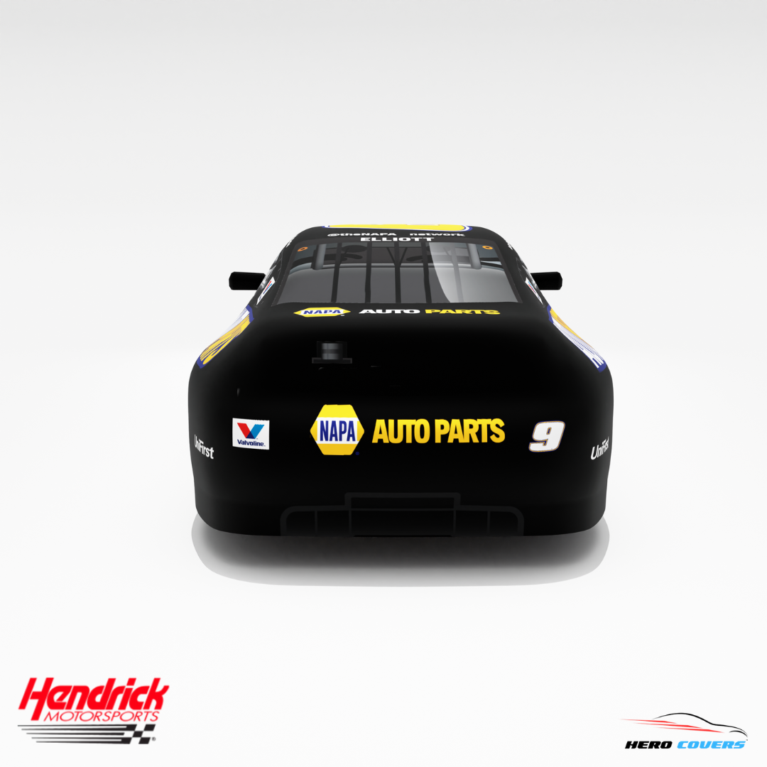 Officially Licensed Hendrick Motorsports Black Napa #9 Car Cover – Precision Fit & Ultimate Protection | HeroCovers