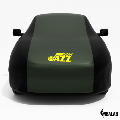Officially Licensed Utah Jazz 2 Tone Car Covers – Indoor & Outdoor | NBA Protection | HeroCovers